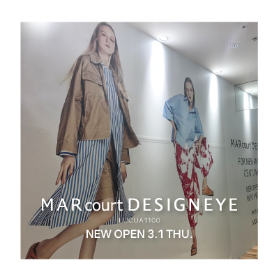 MARcourt DESIGNEYE LUCUA1100 opening a week before イメージ