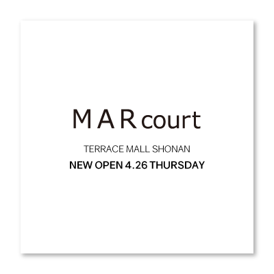 MARcourt TERRACE MALL SHONAN opening three days before イメージ