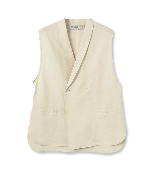 cotton/linen vest