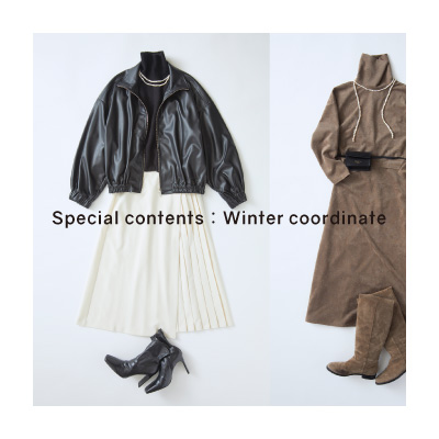 Special contents：Winter coordinate_MIDIUMISOLID イメージ
