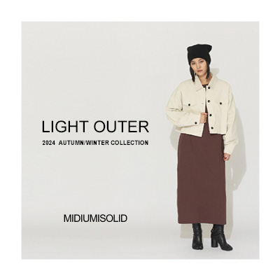 Special contents：2024 Autumn light outer MIDIUMISOLID イメージ