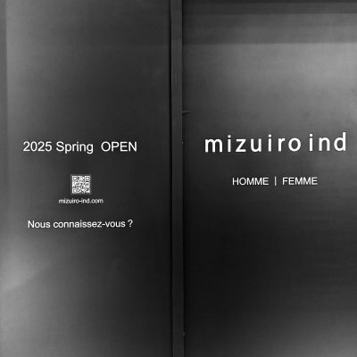 mizuiro ind  Flagship Shop Tokyo Aoyama イメージ