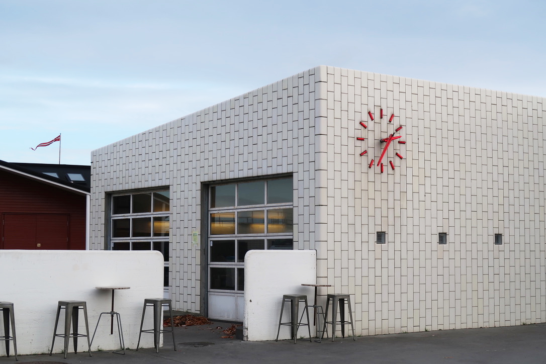 Arne Jacobsenがデザインした「世界一有名な」ガソリンスタンド。