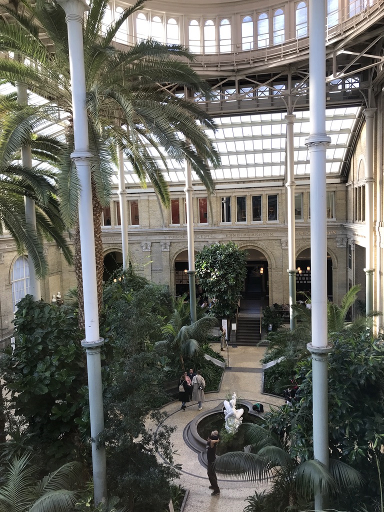 2階から見たボタニカルガーデン。