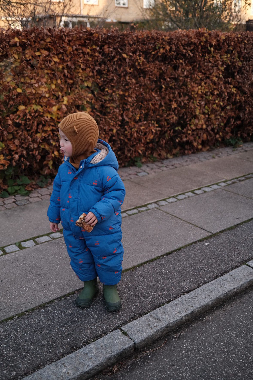 冬が近づくと保育園からも「そろそろ持ってきてね」と言われるくらいマストアイテム。（写真提供 @hiromi_so）
